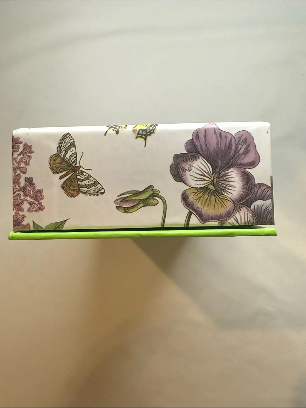Portmeirion Botanic Garden Slotted Serving Spoon Pansy Purple 10” NIB BG78078